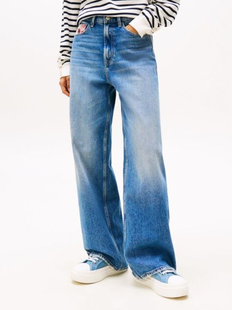 Denim Claire Ψηλόμεσο Τζιν Σε Φαρδιά Γραμμή  Γυναίκες