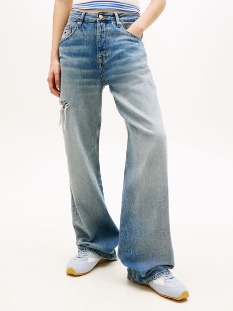 Denim Mia Άνετο Τζιν Σε Ίσια Γραμμή Με Σκισίματα  Γυναίκες