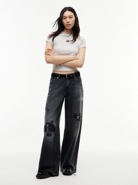 Denim Daisy Χαμηλόμεσο Τζιν Σε Άνετη Γραμμή  Γυναίκες
