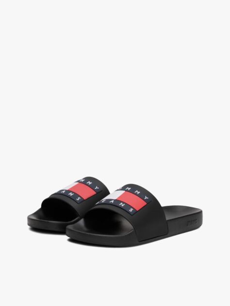 Μαύρο Essential Slides Με Σημαία  Άνδρες