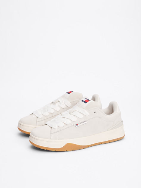 Γκρι Δετά Sneakers Με Σουέτ Φινίρισμα  Γυναίκες