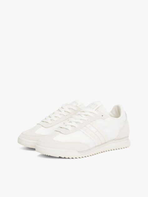 Μπεζ Δερμάτινα Κλασικά Sneakers  Γυναίκες
