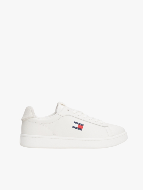 Μπεζ Archive Δερμάτινα Sneakers  Γυναίκες
