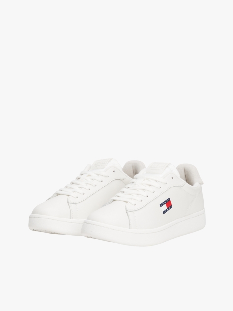 Μπεζ Archive Δερμάτινα Sneakers  Γυναίκες