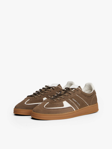 Καφέ The Greenwich Σουέτ Sneakers Με Μίξη Υφών  Γυναίκες