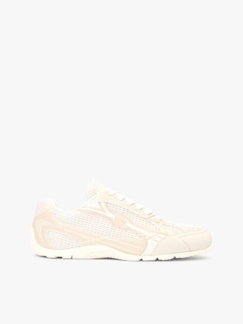Μπεζ Sneakers Με Διάτρητα Πάνελ  Γυναίκες