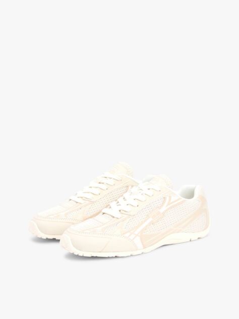 Μπεζ Sneakers Με Διάτρητα Πάνελ  Γυναίκες