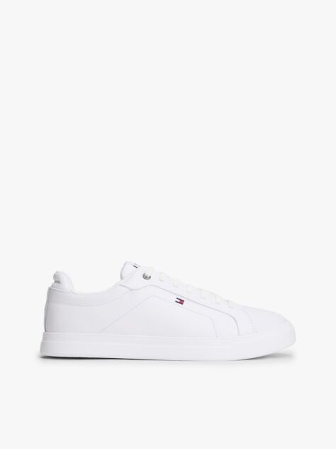 Άσπρο Δερμάτινα Sneakers  Άνδρες