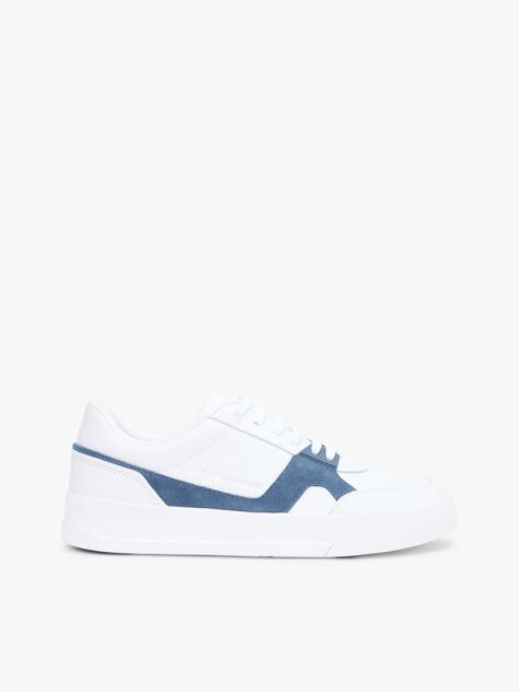 Multi Δερμάτινα Sneakers Με Πάνελ Σε Αντίθεση  Άνδρες