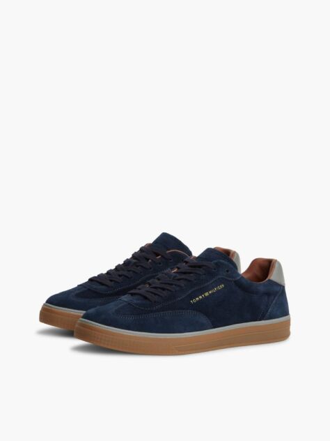 Blue New York Label Luxe Suede Sneakers  Men