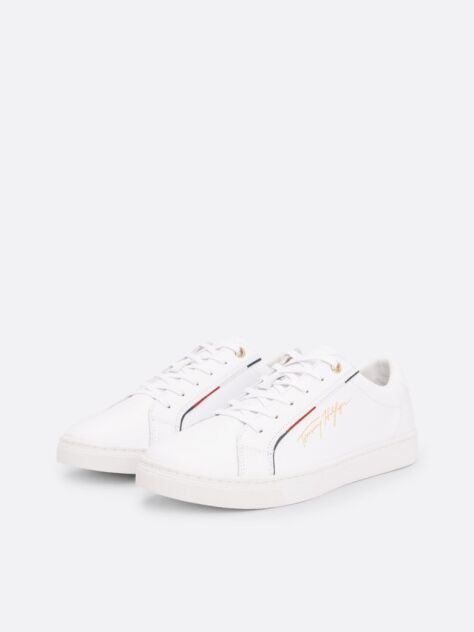 Άσπρο Signature Sneakers Cupsole  Γυναίκες