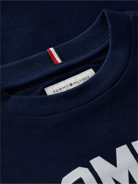 Blue Logo Long Sleeve T-Shirt  Boys