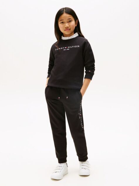 Μαύρο Essential Παντελόνι Φόρμας  Παιδί Unisex