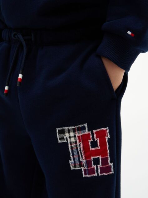 Blue Terry Sweatshirt And Joggers Set  Kids Unisex