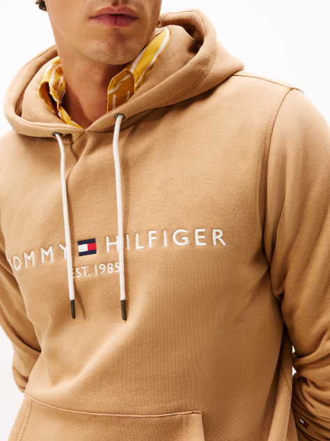 Καφέ Flex Hoody Με Λογότυπο  Άνδρες