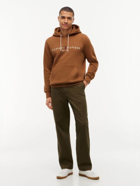 Καφέ Flex Hoody Με Λογότυπο  Άνδρες