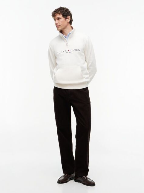 Beige FLEX FLEECE HALF-ZIP SWEATSHIRT  Men