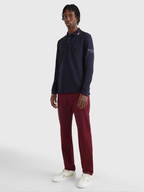 Red 1985 Collection Denton Fitted Chinos  Men