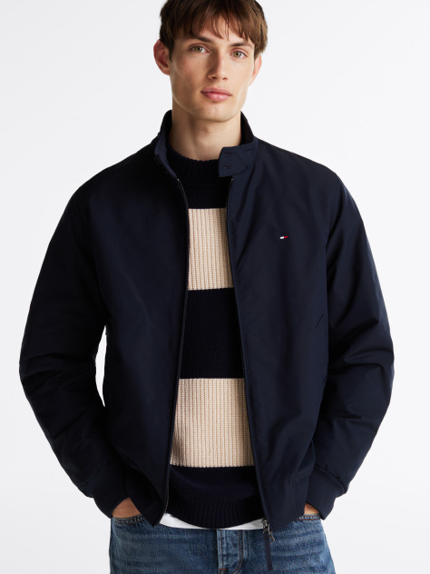Μπλε Άνετο Harrington Τζάκετ  Άνδρες