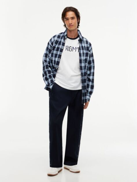 Μπεζ Tommy Hilfiger x FRGMT Άνετο T-Shirt  Άνδρες