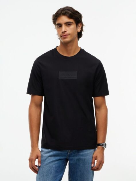Black Logo Graphic T-Shirt  Men