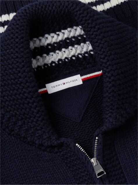 Multi Fair Isle Wool Blend Varsity Jacket  Men