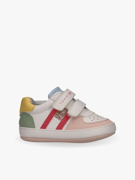 Multi Sneakers Με Velcro Και Λογότυπο  Κορίτσια