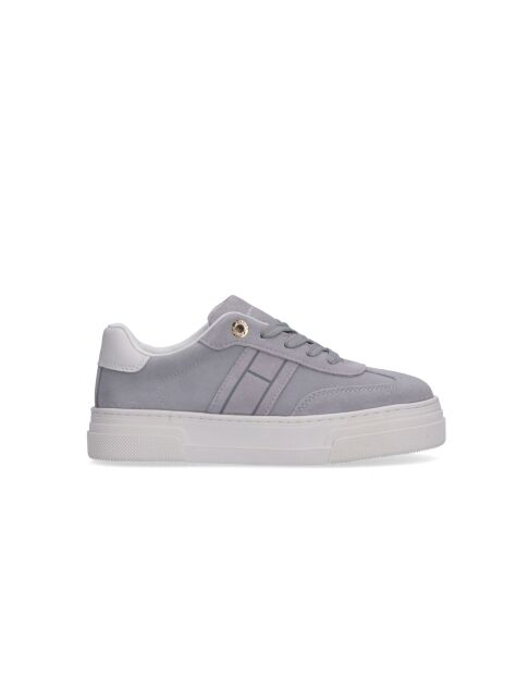 Γκρι Sneakers Με Tonal Σημαιάκι Και Σουέτ Φινίρισμα  Κορίτσια