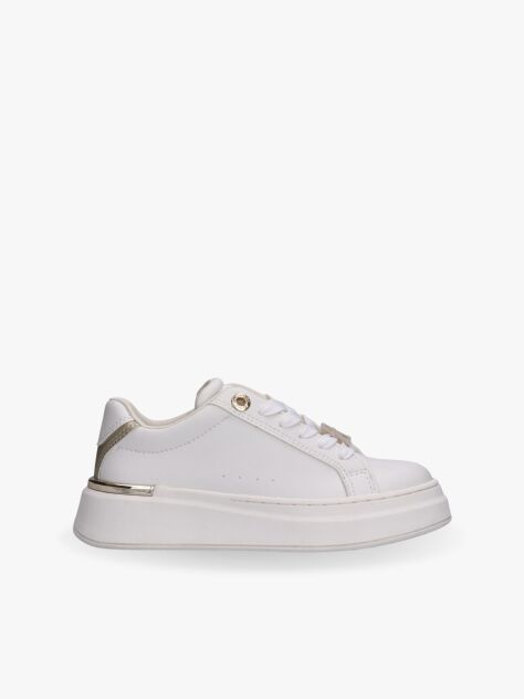 Άσπρο Sneakers Με Μονόγραμμα TH Και Μεταλλικές Λεπτομέρειες  Κορίτσια