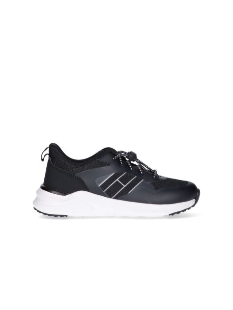 Μαύρο Δετά Sneakers Με Χαμηλό Κόψιμο  Παιδί Unisex