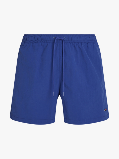 Blue Essential Mid Length Swim Shorts  Men
