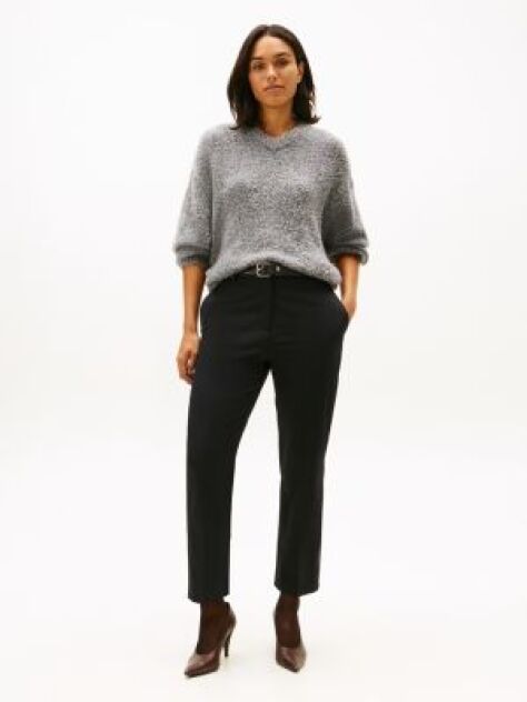 Μαύρο Slim Παντελόνι Chinos  Γυναίκες