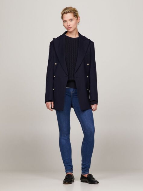 Denim Ψηλόμεσο Skinny Παντελόνι Με Τεχνολογία TH Flex  Γυναίκες