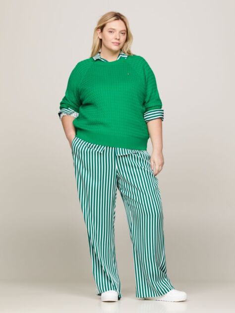 Multi Curve Ριγέ Παντελόνι Pull-On  Γυναίκες