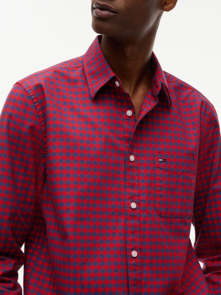 Multi Regular Fit Check Oxford Shirt  Men
