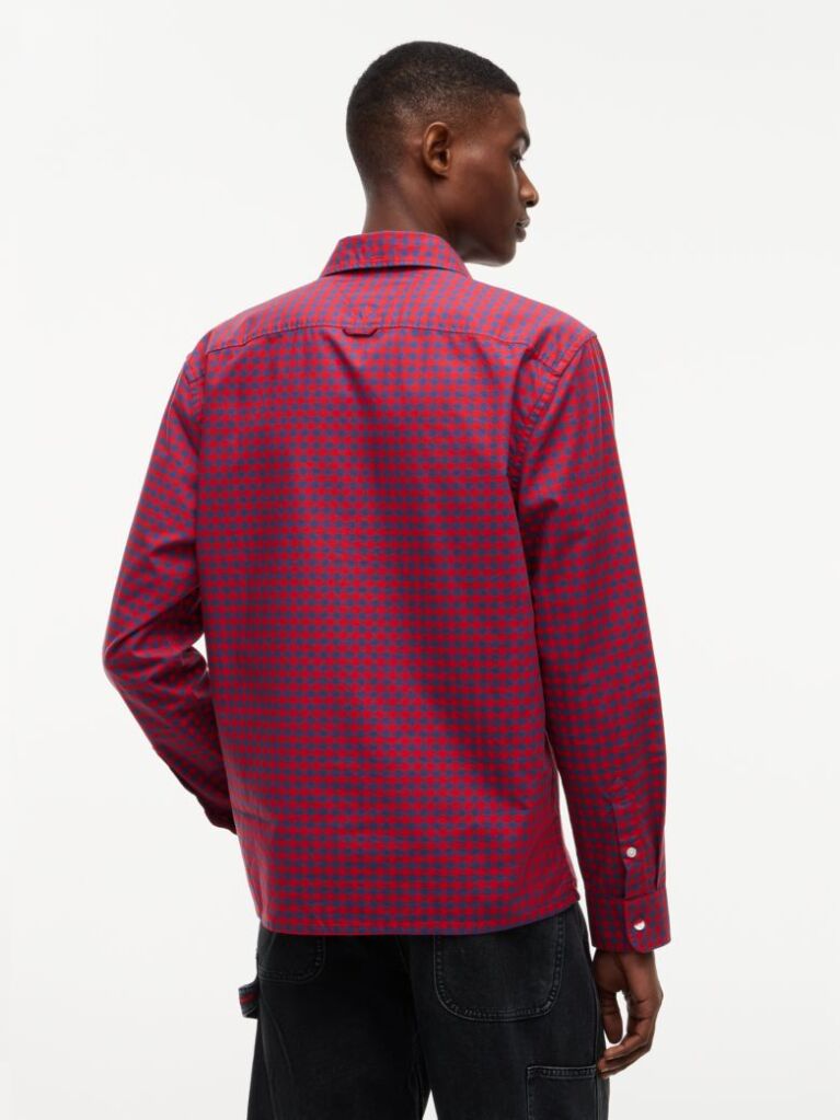 Multi Regular Fit Check Oxford Shirt  Men