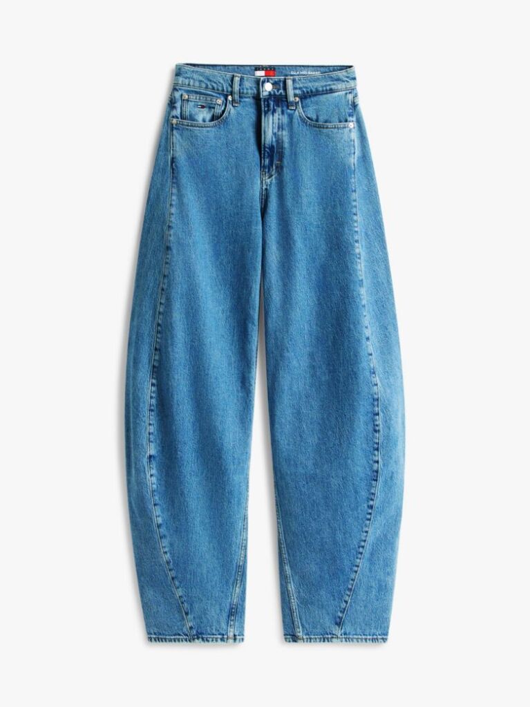 Denim Barrel Τζιν Με Κανονική Μέση Και Διακοσμητική Ραφή  Γυναίκες