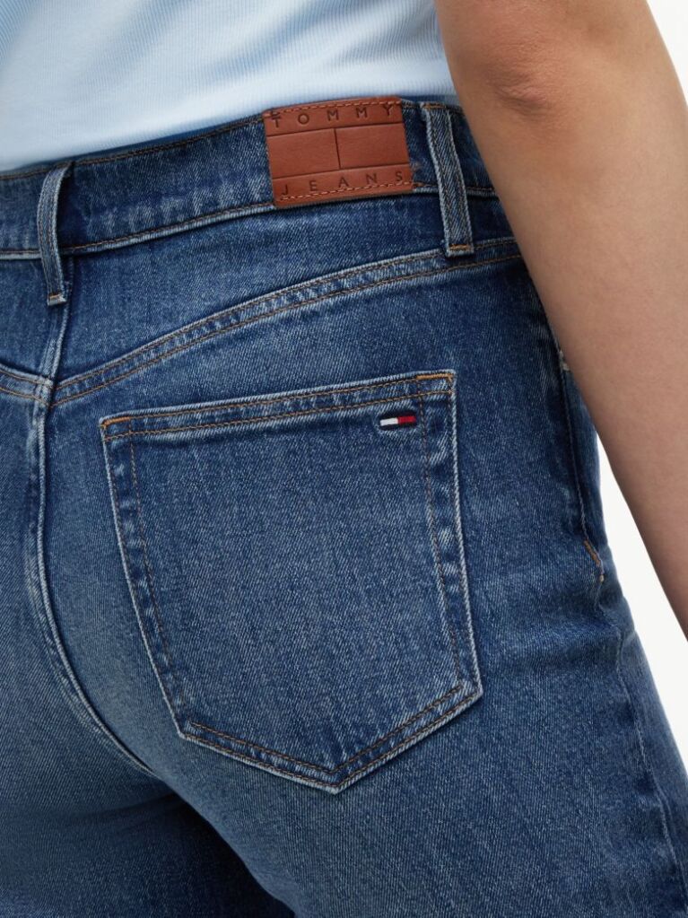 Denim Τζιν Sylvia Ψηλόμεσο Καμπάνα  Γυναίκες
