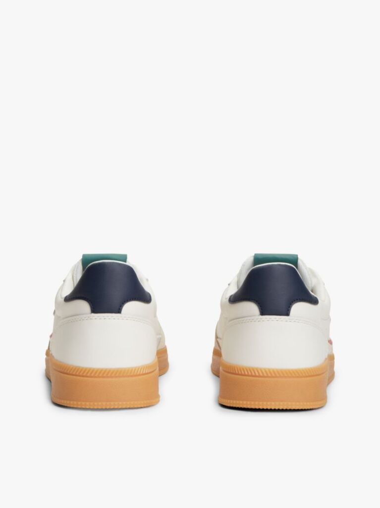 Άσπρο The Greenwich Δερμάτινα Sneakers Με Λογότυπο  Άνδρες