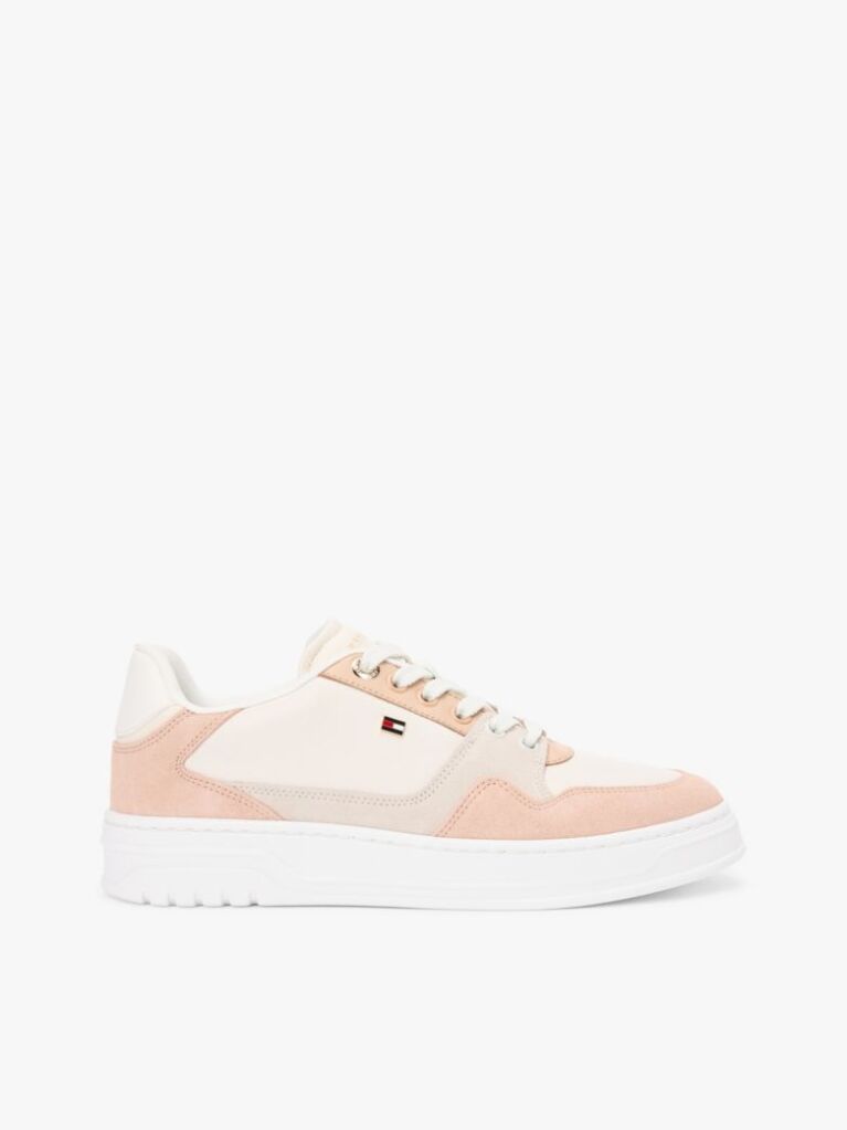 Multi Δερμάτινα Sneakers Με Σημαιάκι  Γυναίκες