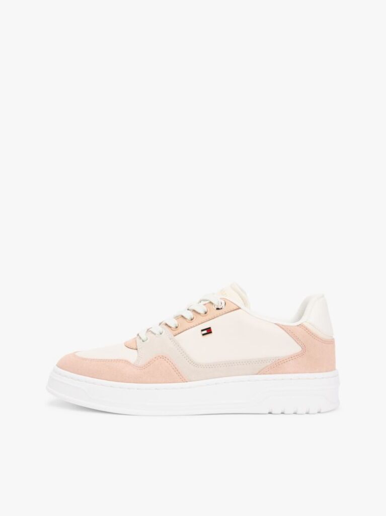 Multi Δερμάτινα Sneakers Με Σημαιάκι  Γυναίκες