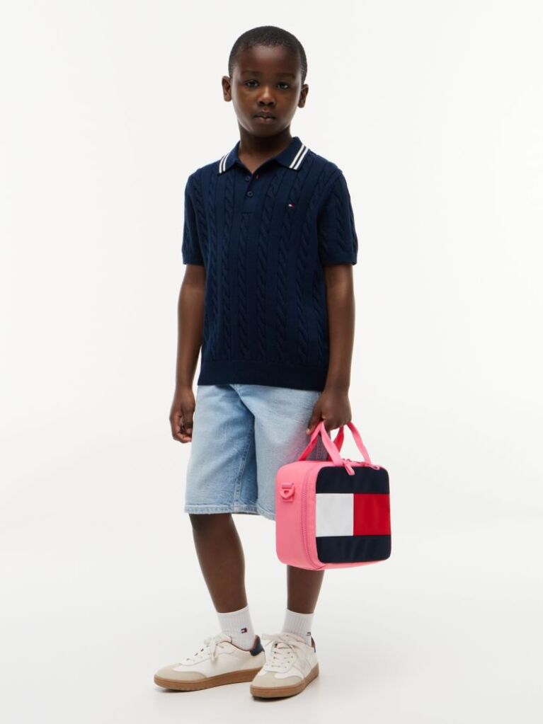 Multi Lunch Box Με Colour-Blocked Σχέδιο Και Signature Σημαία  Παιδί Unisex