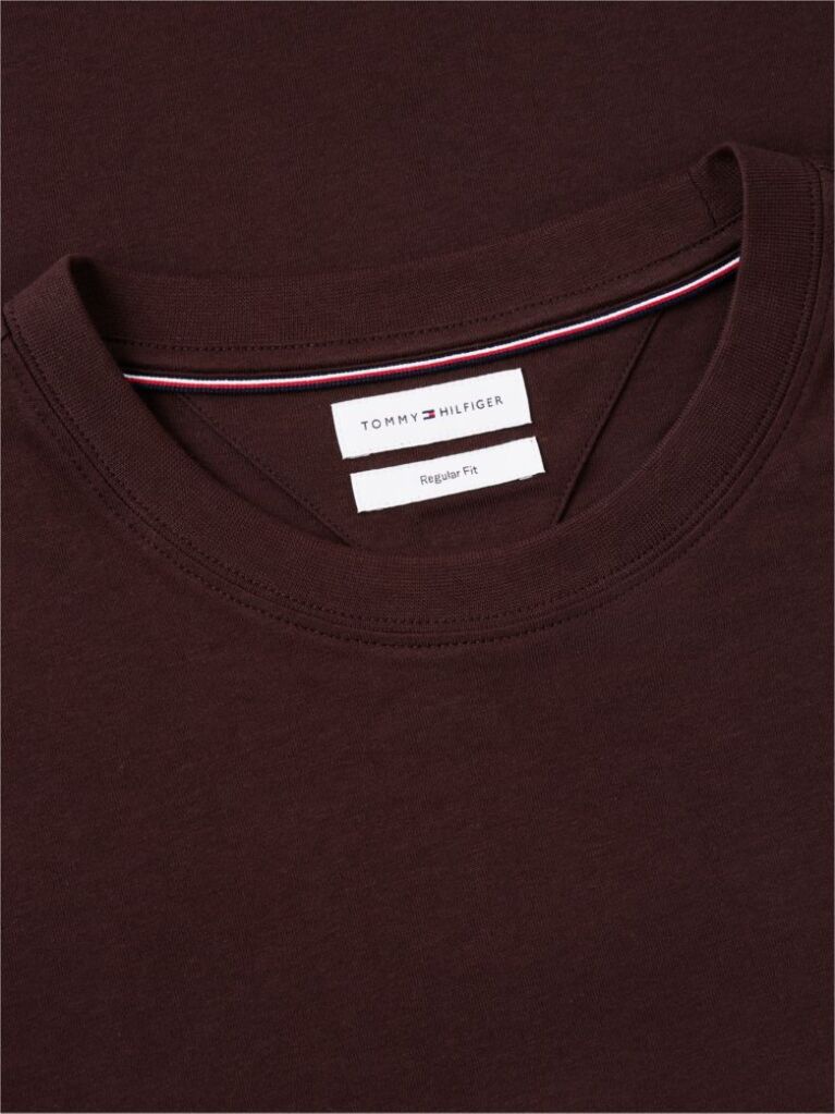 Καφέ T-Shirt Με Κλασική Λαιμόκοψη Και Πίσω Σχέδιο  Άνδρες