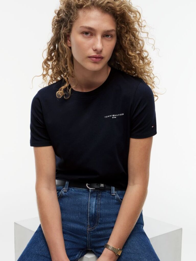 Μπλε 1985 Collection T-Shirt Με Κλασική Λαιμόκοψη  Γυναίκες