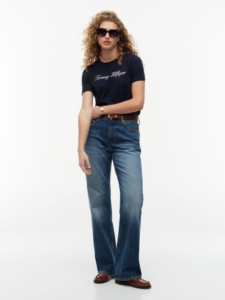 Blue Logo T-Shirt  Women