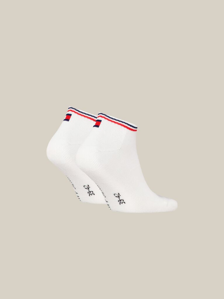 Άσπρο Unisex Κάλτσες - 2 Ζεύγη  Unisex