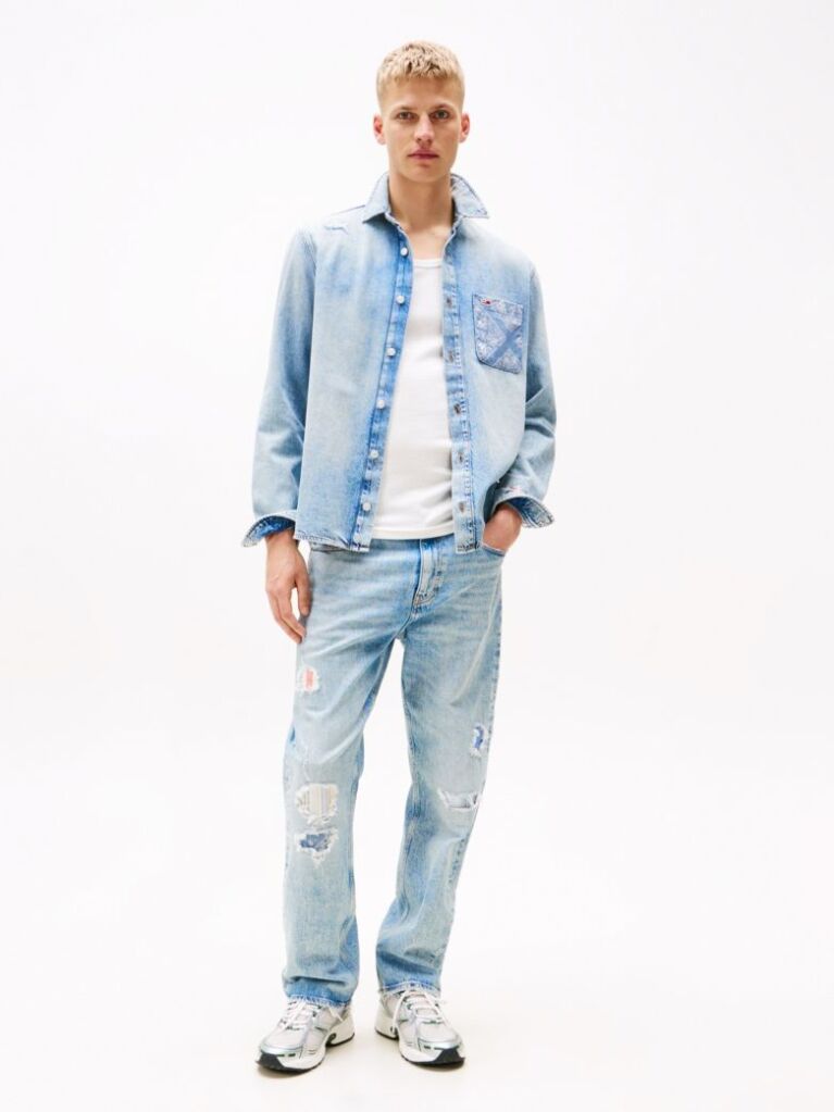 Denim Otis Τζιν Σε Ίσια Γραμμή  Άνδρες