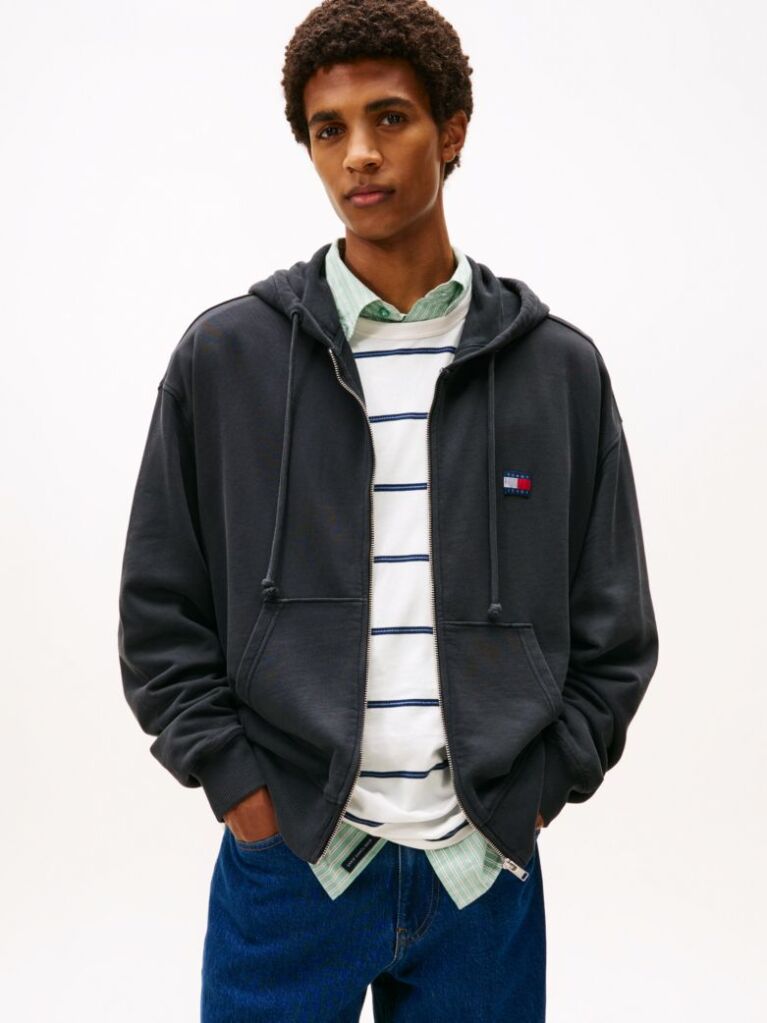 Μαύρο 90S New Classics Hoodie Με Λογότυπο  Άνδρες