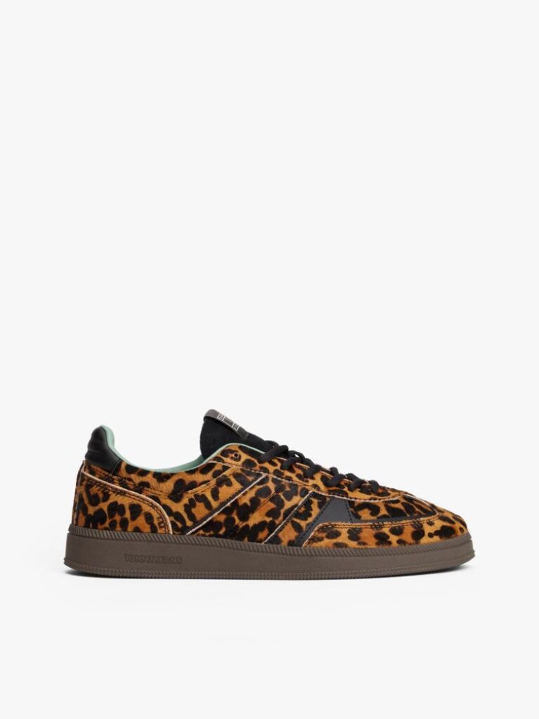 Multi The Greenwich Leopard Print Trainers  Women