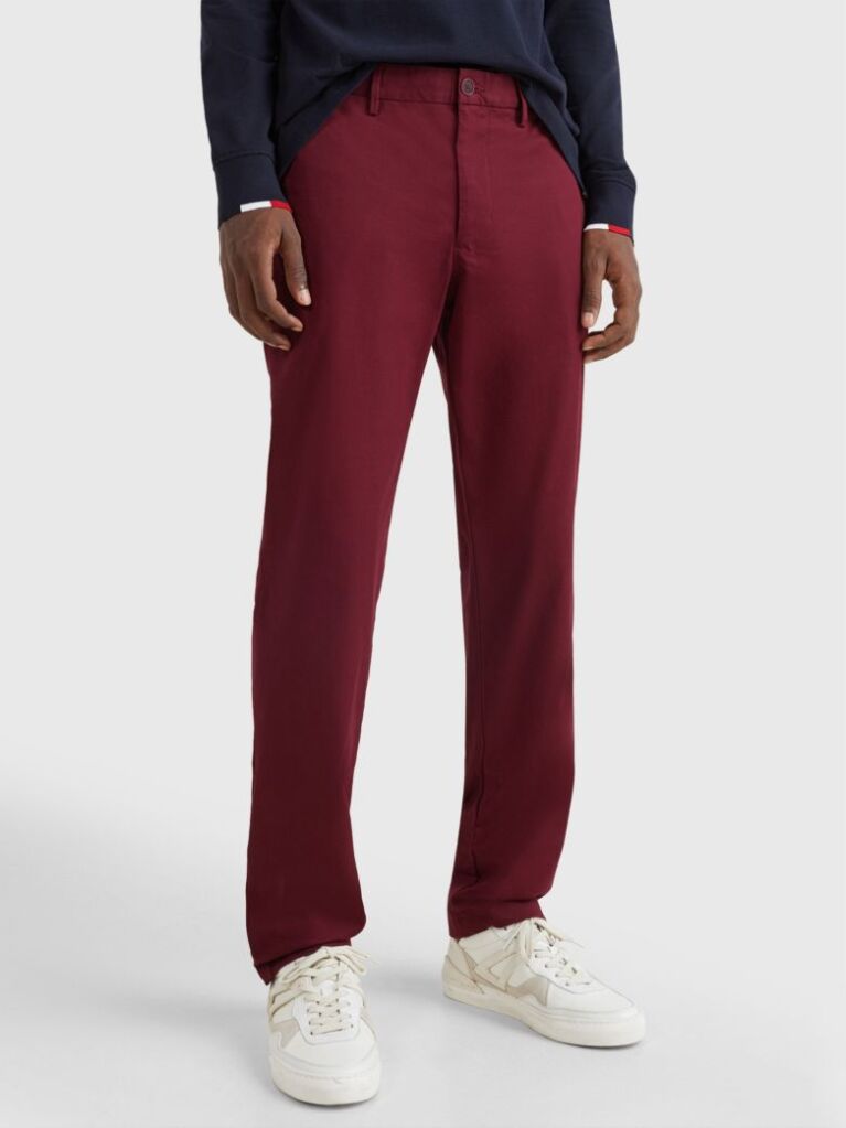 Red 1985 Collection Denton Fitted Chinos  Men